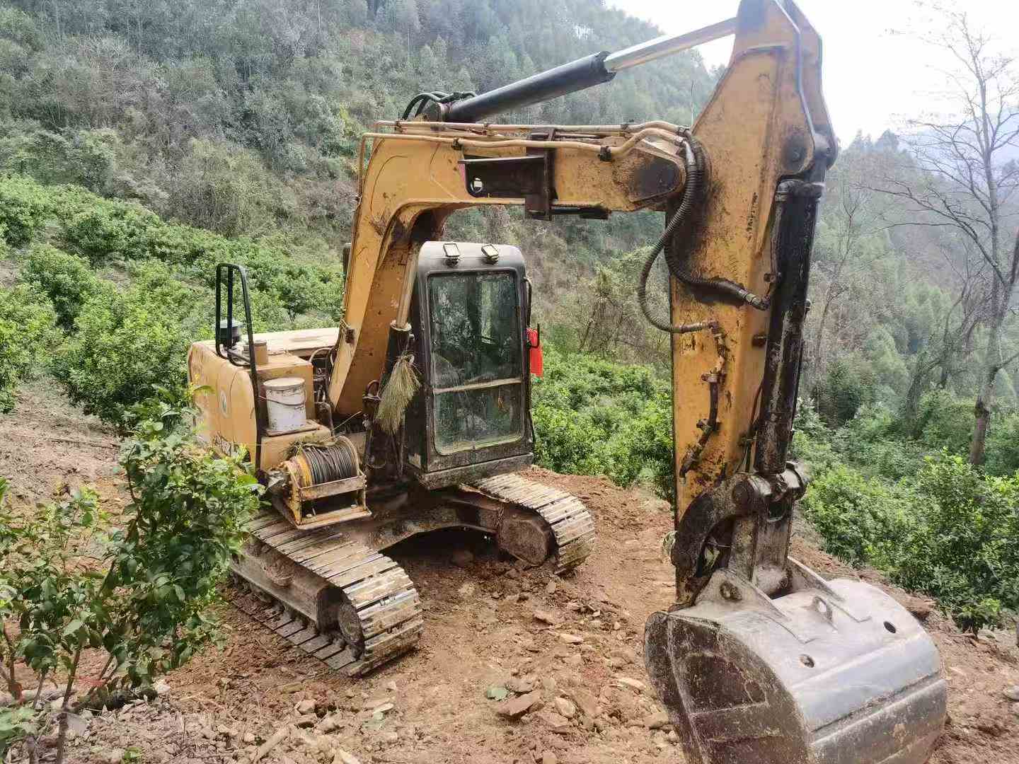 Used Sany SY95C Excavator 2021 Model / 3