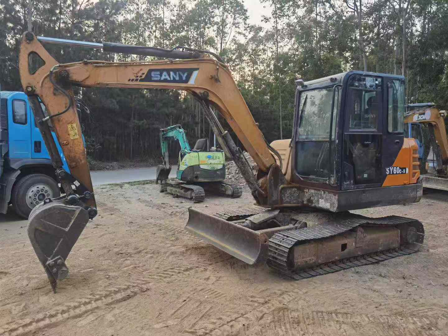 Comprar Sany SY60C Usado Escavadeira Comprar Sany SY60C Usado Escavadeira