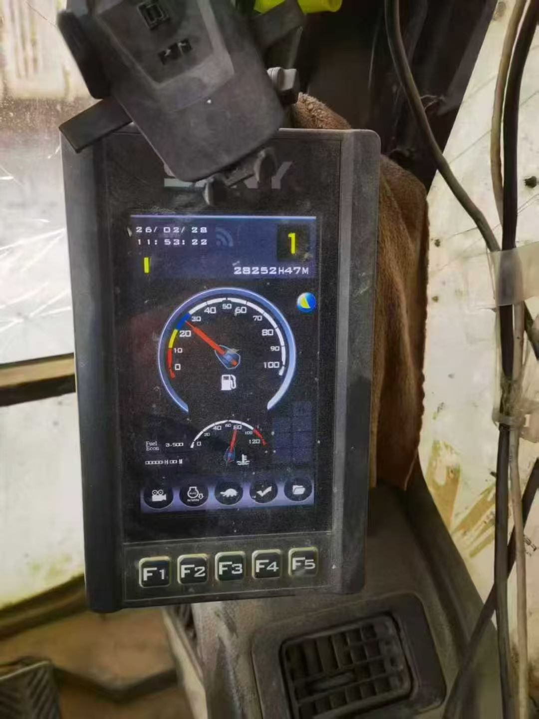 Used Sany SY375H Excavator 2016 Model / 2