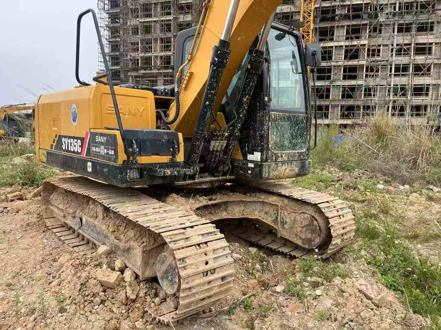 Used Sany SY135-8S Excavator 2021 Model / 3