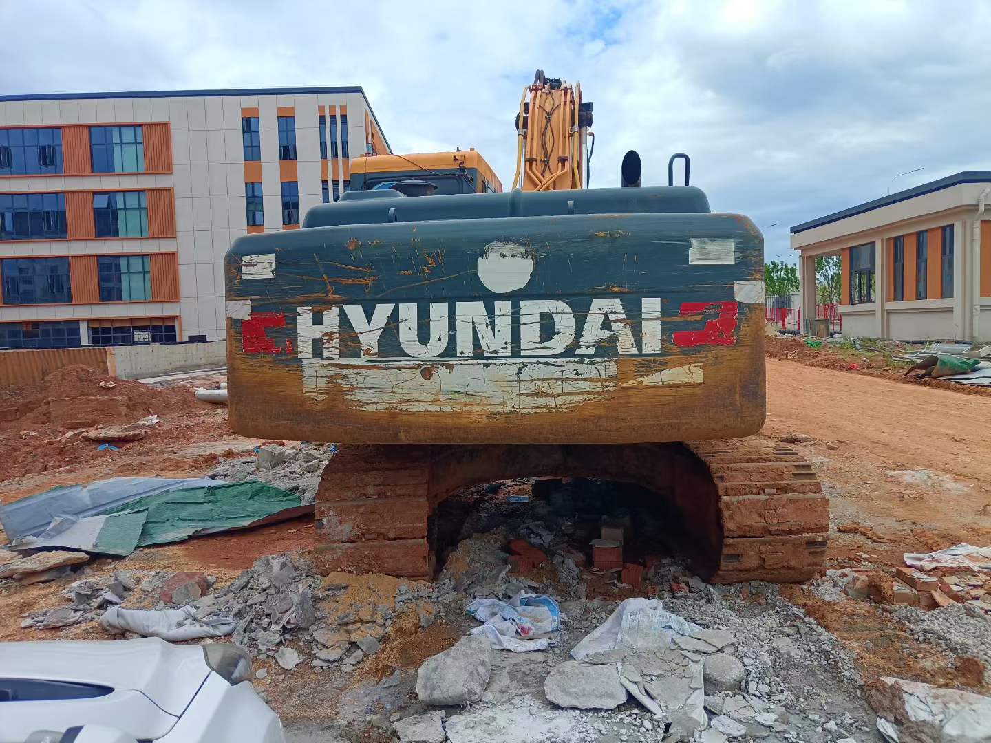 Used Hyundai R215-7 Excavator 2018 Model / 8