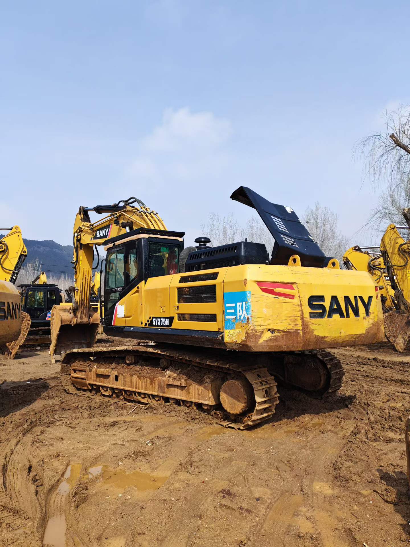 Used Sany SY375H Excavator 2022 Model / 2