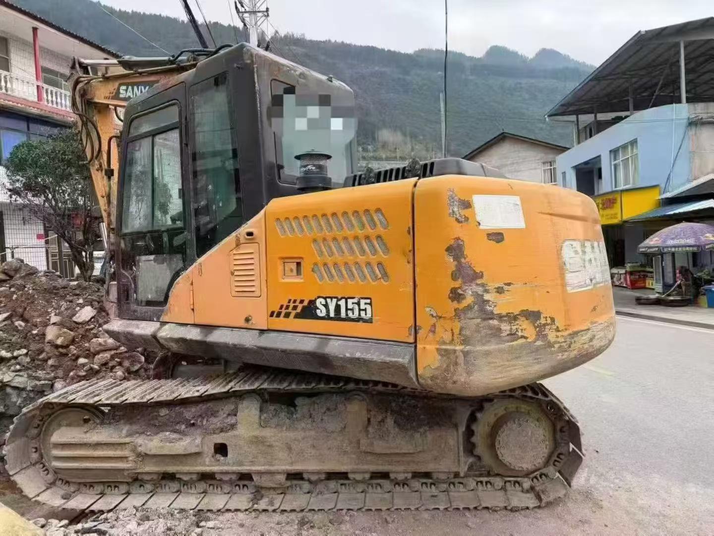 Used Sany SY155-8C Excavator 2016 Model / 3