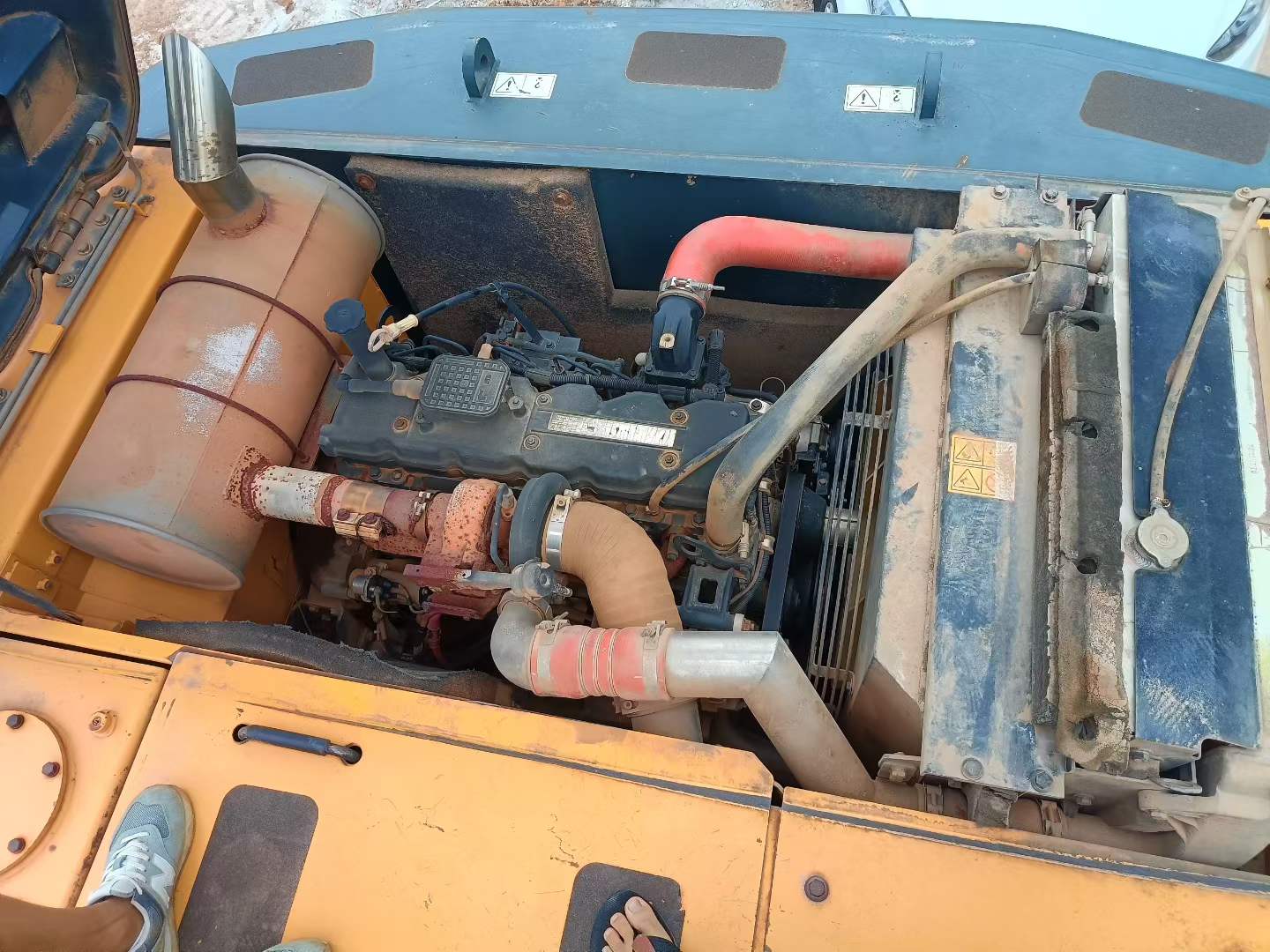 Used Hyundai R215-7 Excavator 2018 Model / 9