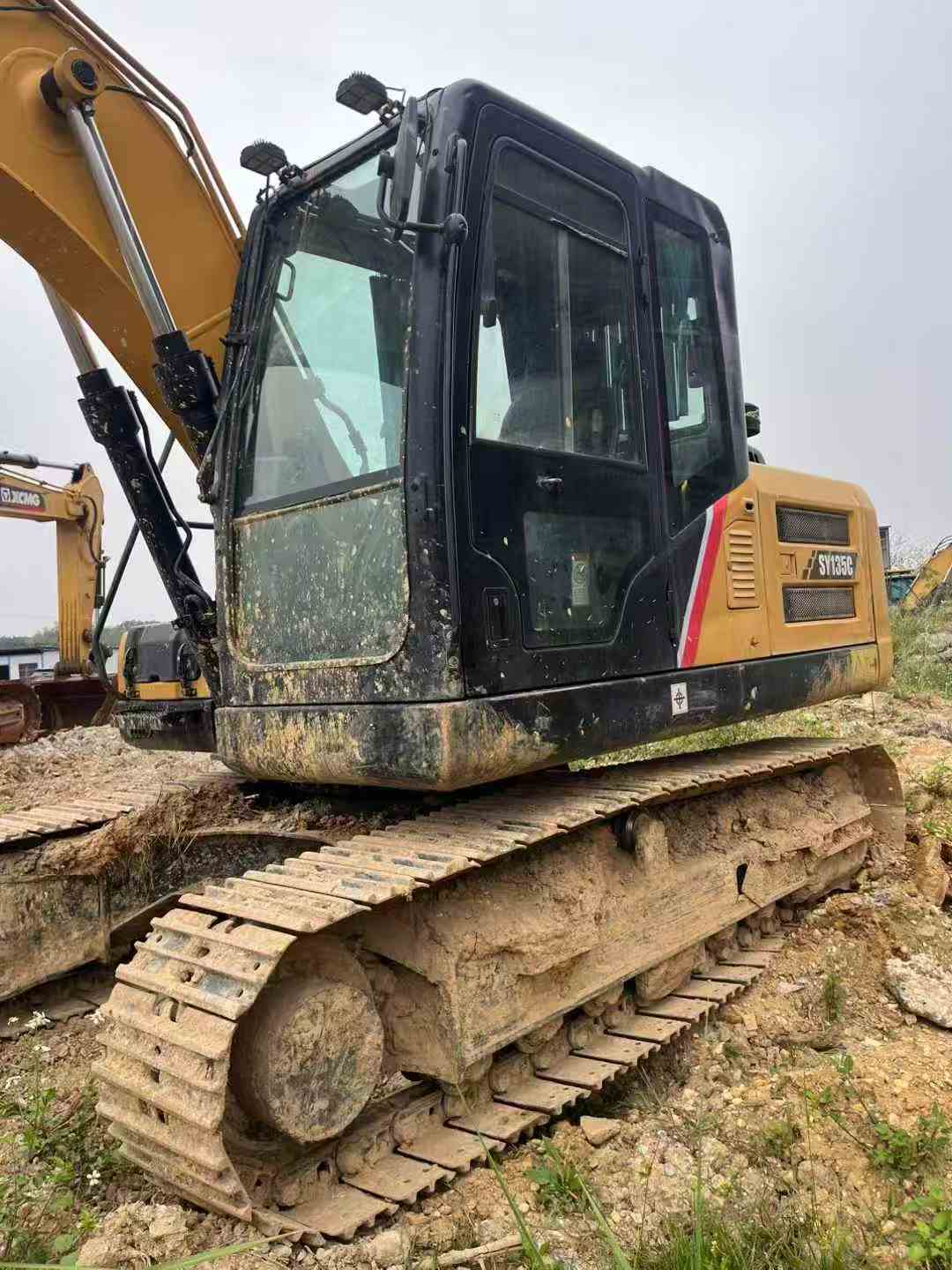 Used Sany SY135-8S Excavator 2021 Model / 9