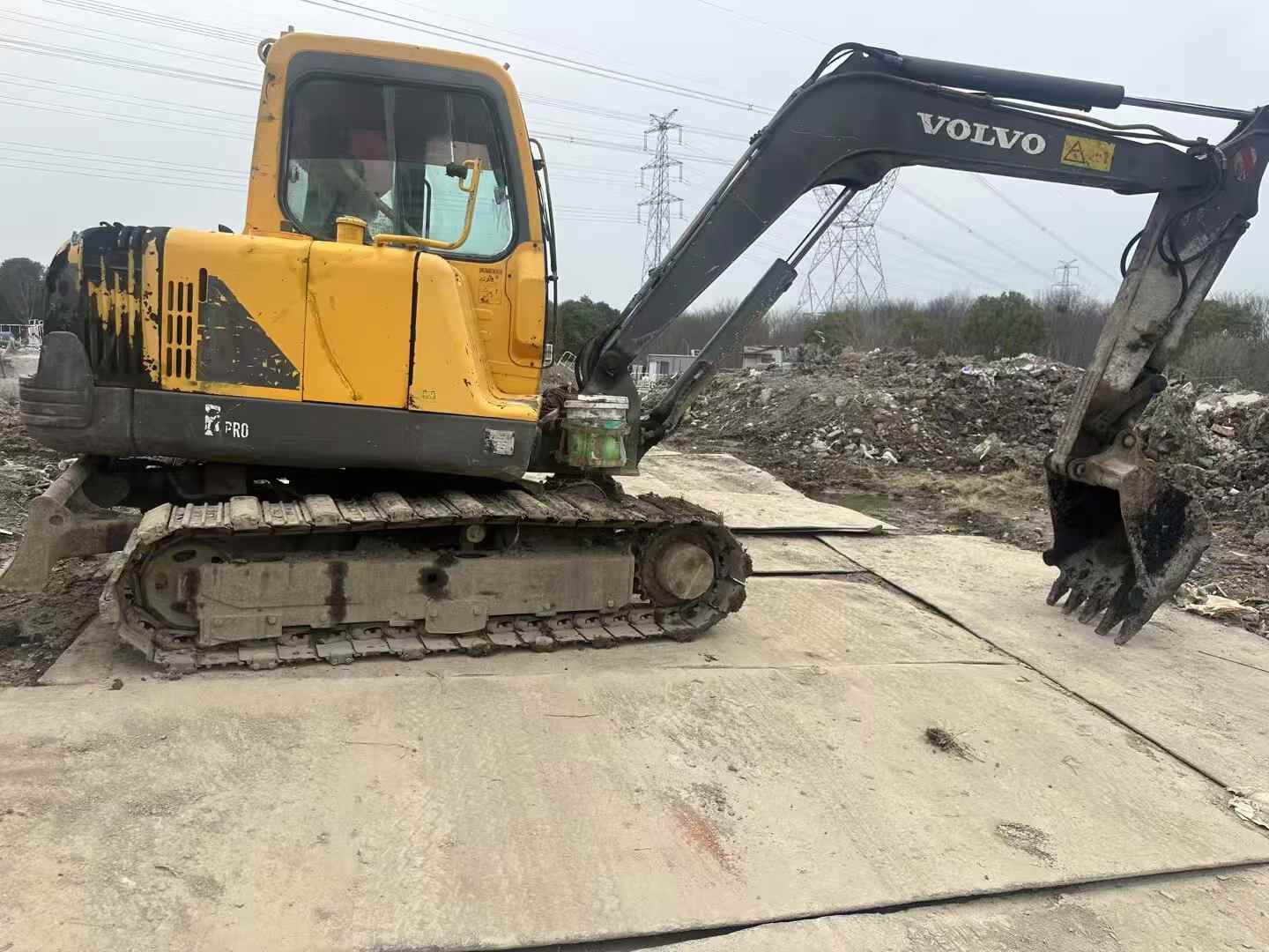 Used Volvo EC55 Excavator 2016 Model / 2