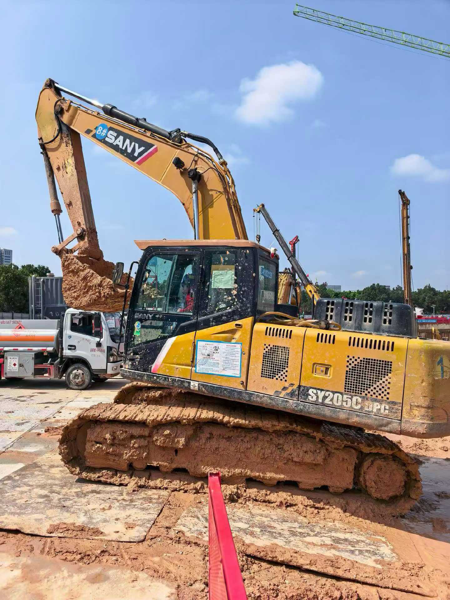 Used Sany SY205C Excavator 2021 Model / 2