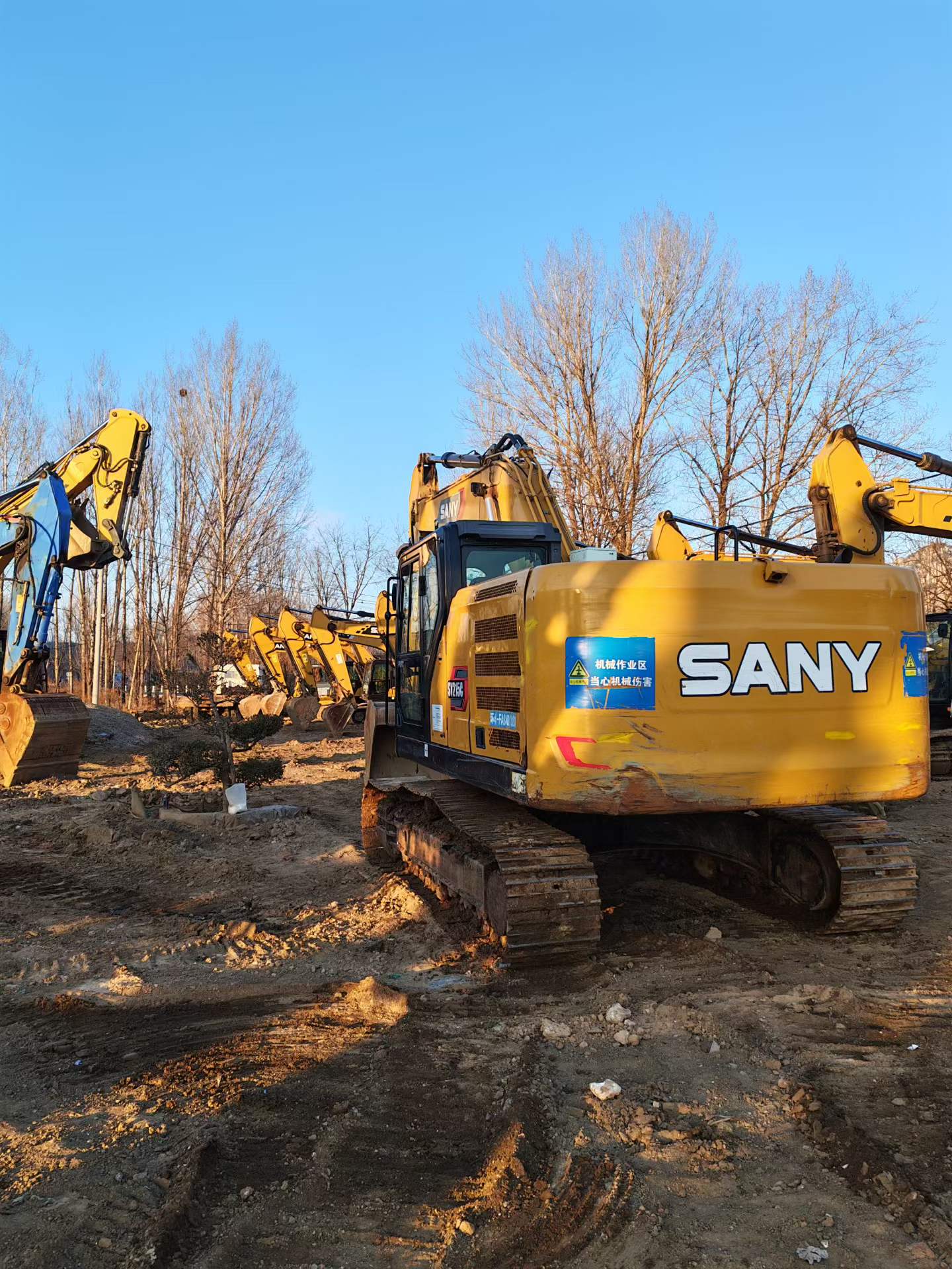 Used Sany SY215C Excavator 2022 Model / 2