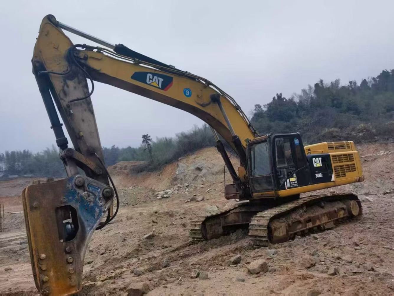 Used Caterpillar 349E Excavator 2017 Model / 3