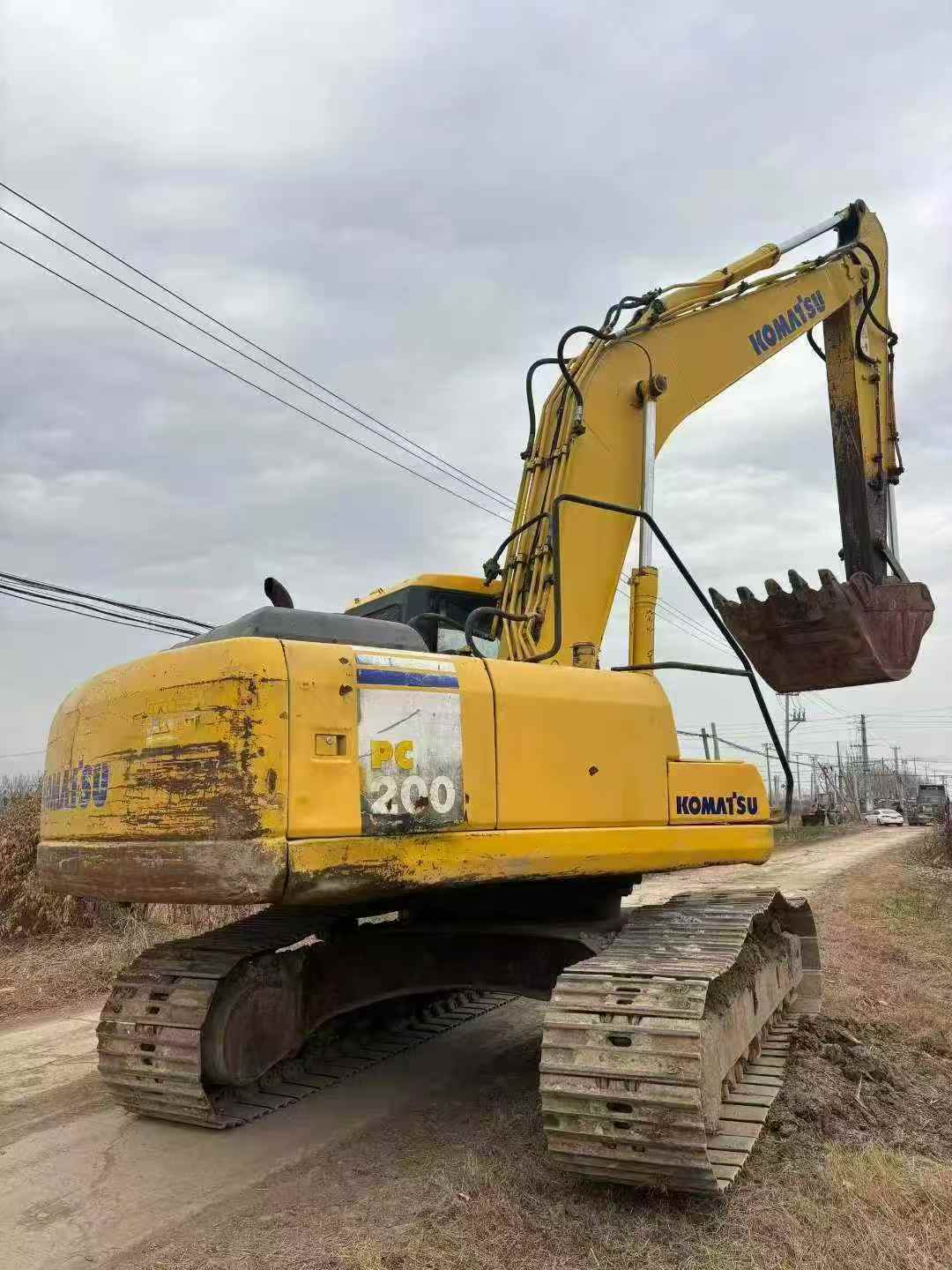 Used Komatsu PC200-7 Excavator 2007 Model / 2