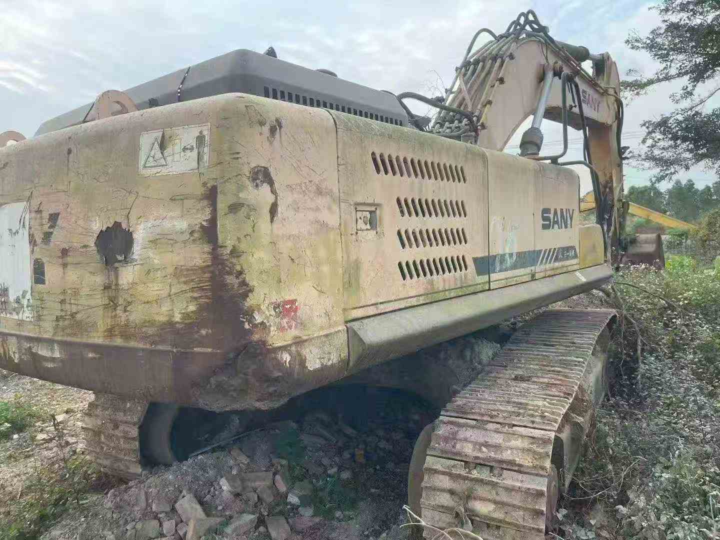 Used Sany SY385C Excavator 2016 Model / 2