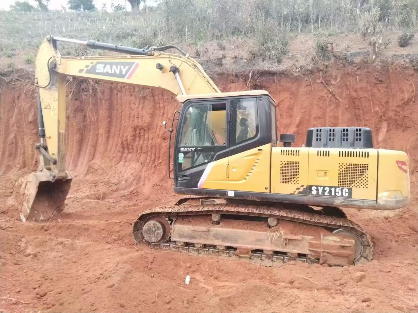 Used Sany SY215C Excavator 2021 Model / 7