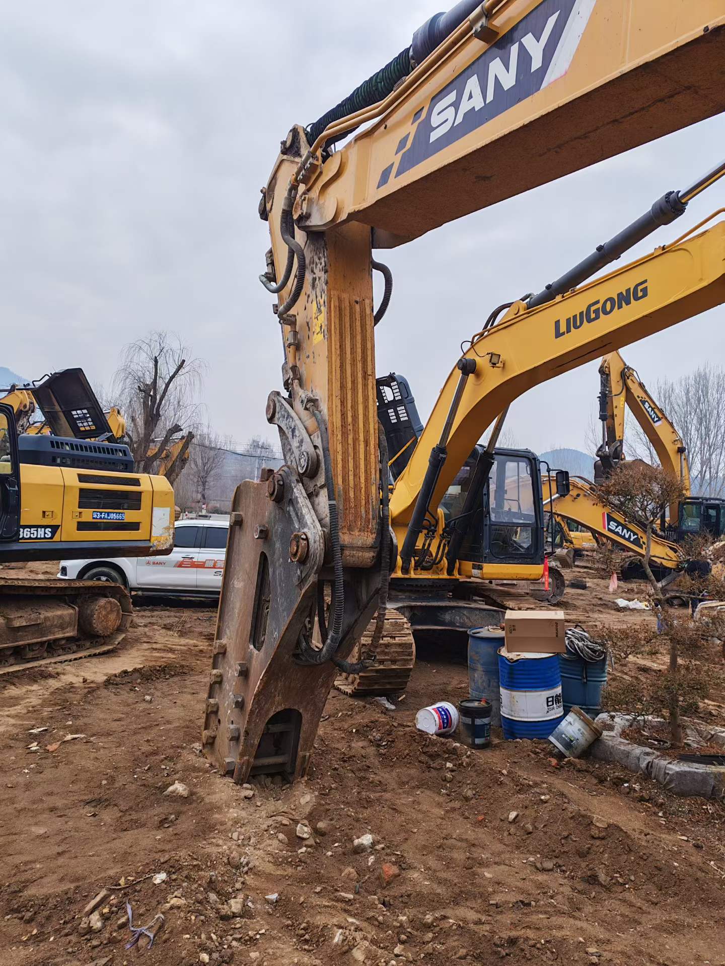 Used Sany SY550H Excavator 2022 Model / 9