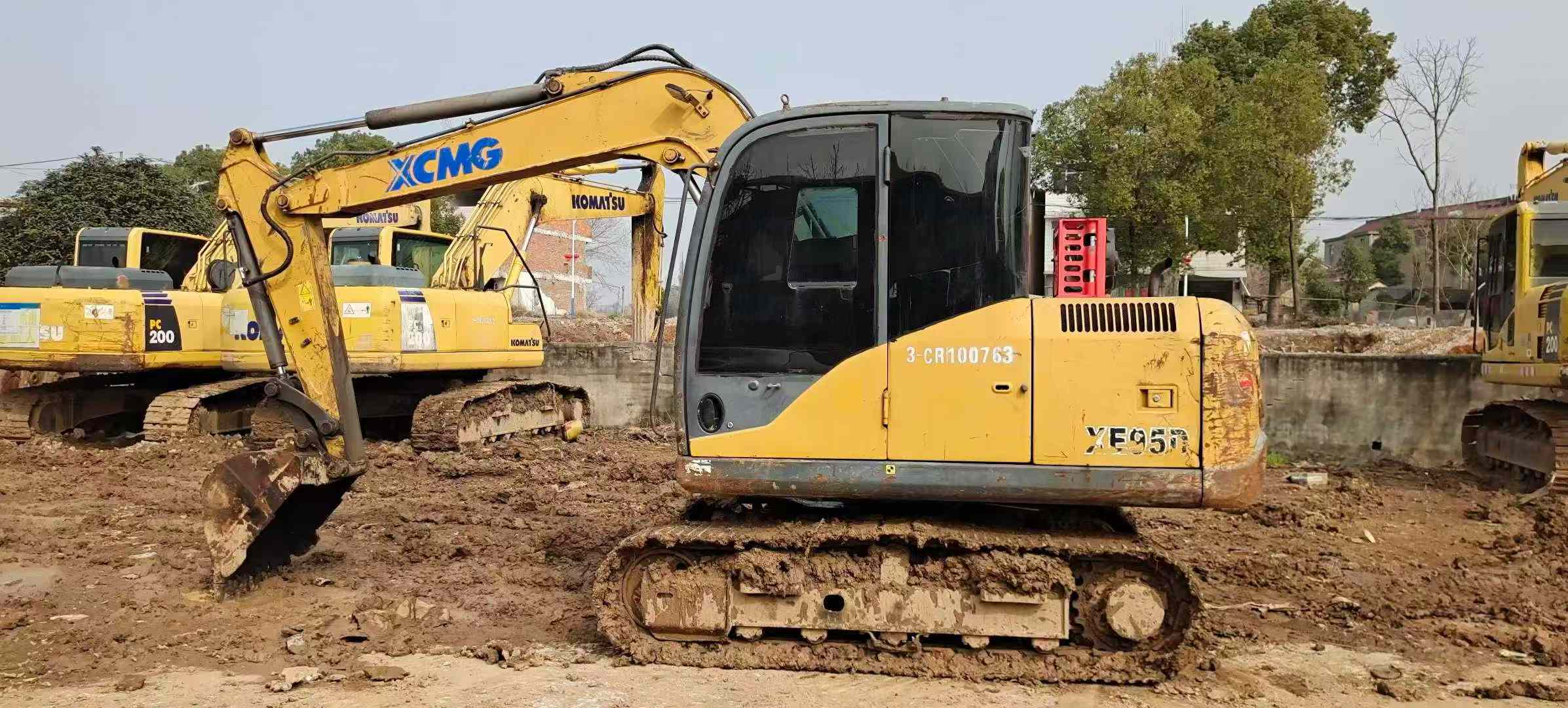 Used XCMG XE75D Excavator 2018 Model / 2