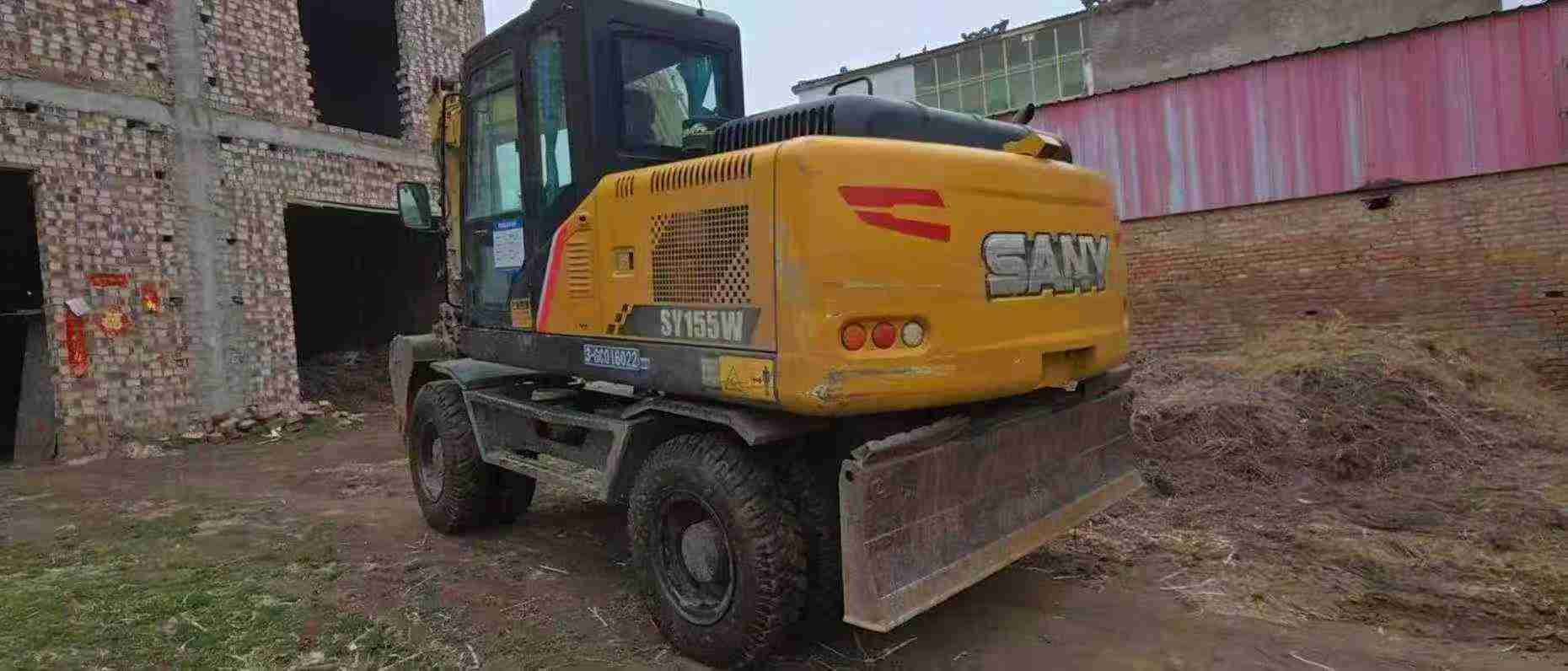 Used Sany SY155C Excavator 2021 Model / 9