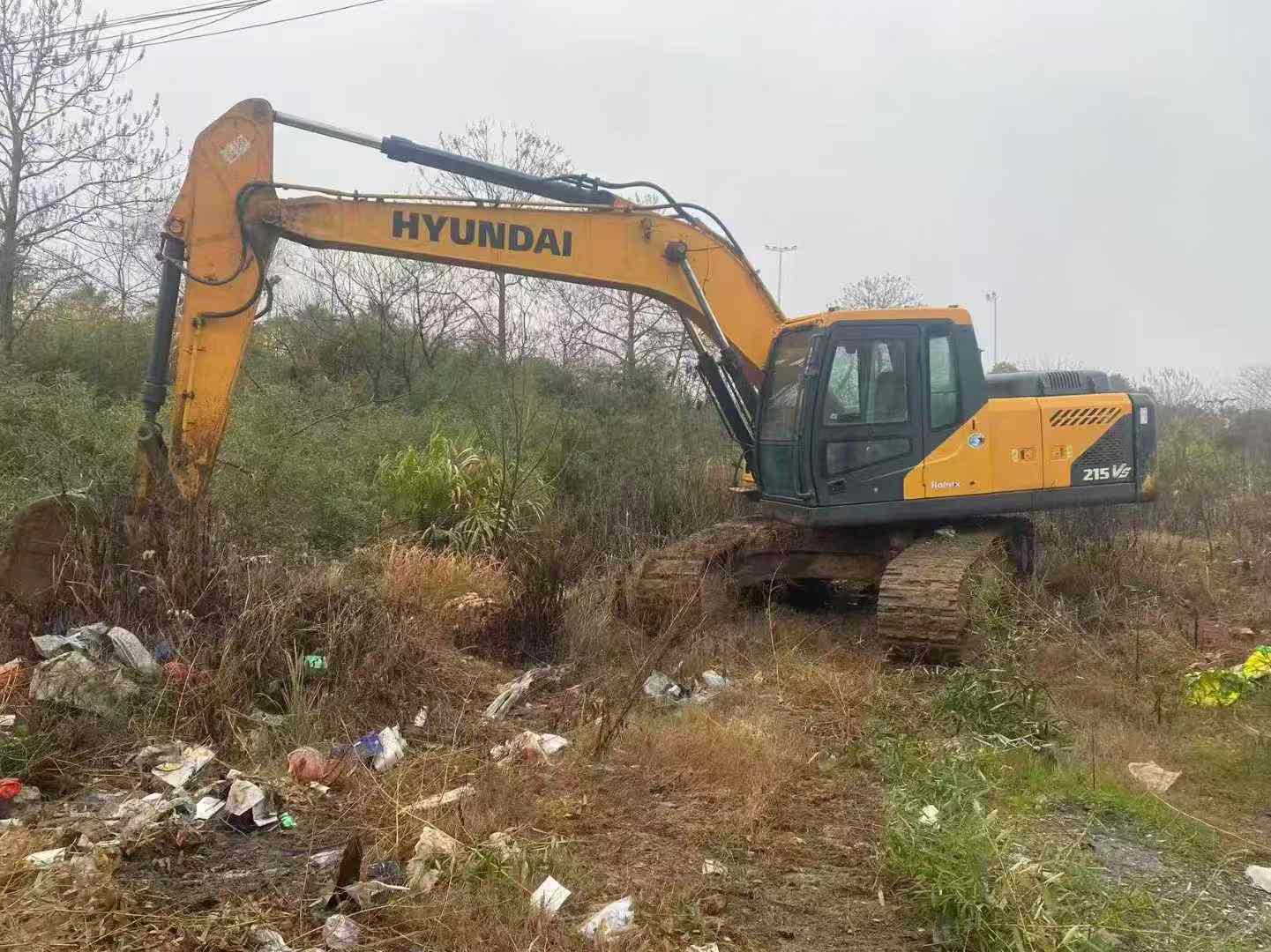 Used Hyundai R215VS Excavator 2019 Model / 2