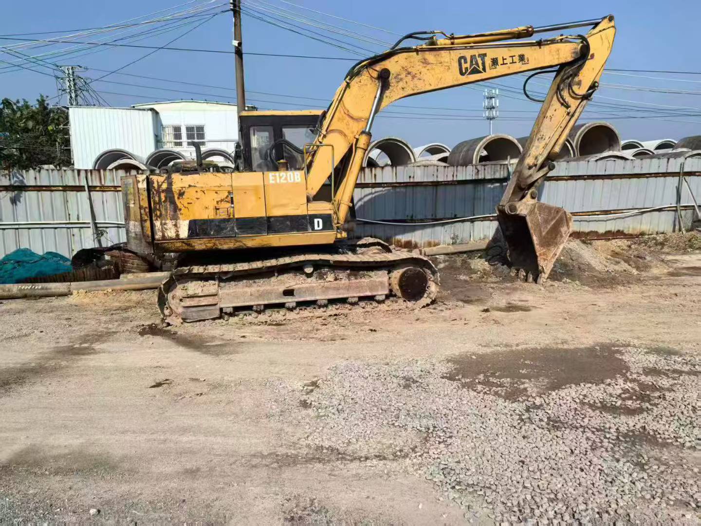 Used Caterpillar E120B Excavator 2016 Model / 2