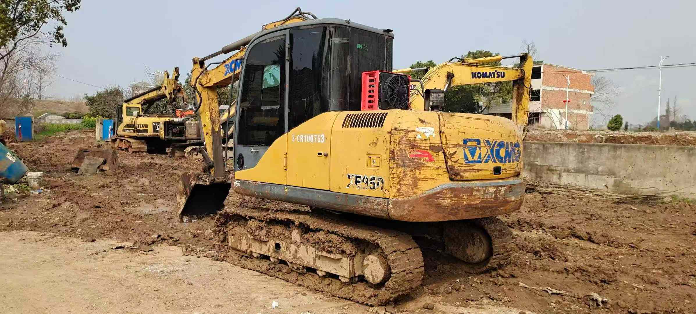 Used XCMG XE75D Excavator 2018 Model / 9