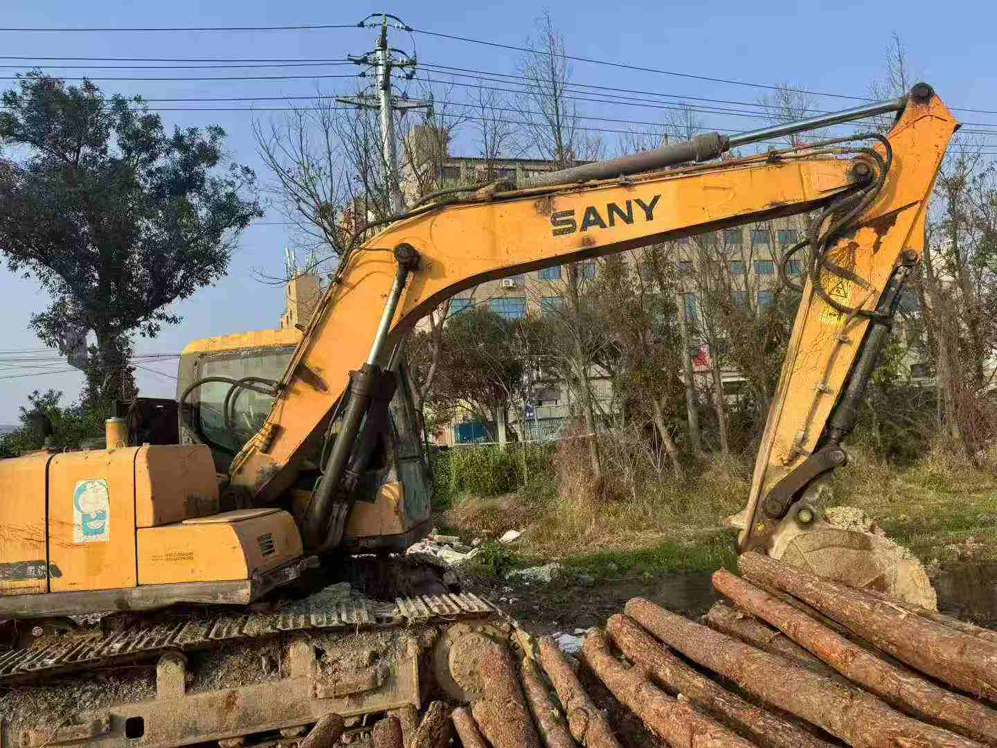 Used Sany SY135-8S Excavator 2016 Model / 7