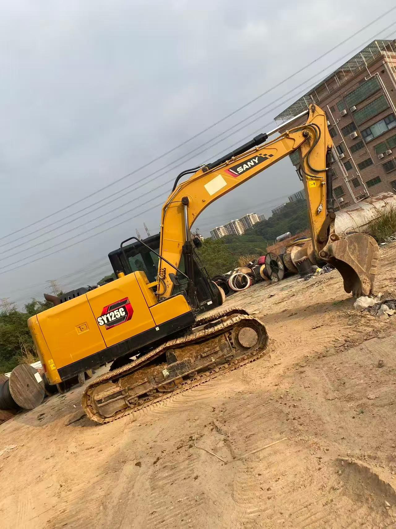 Used Sany SY125C Excavator 2023 Model / 2