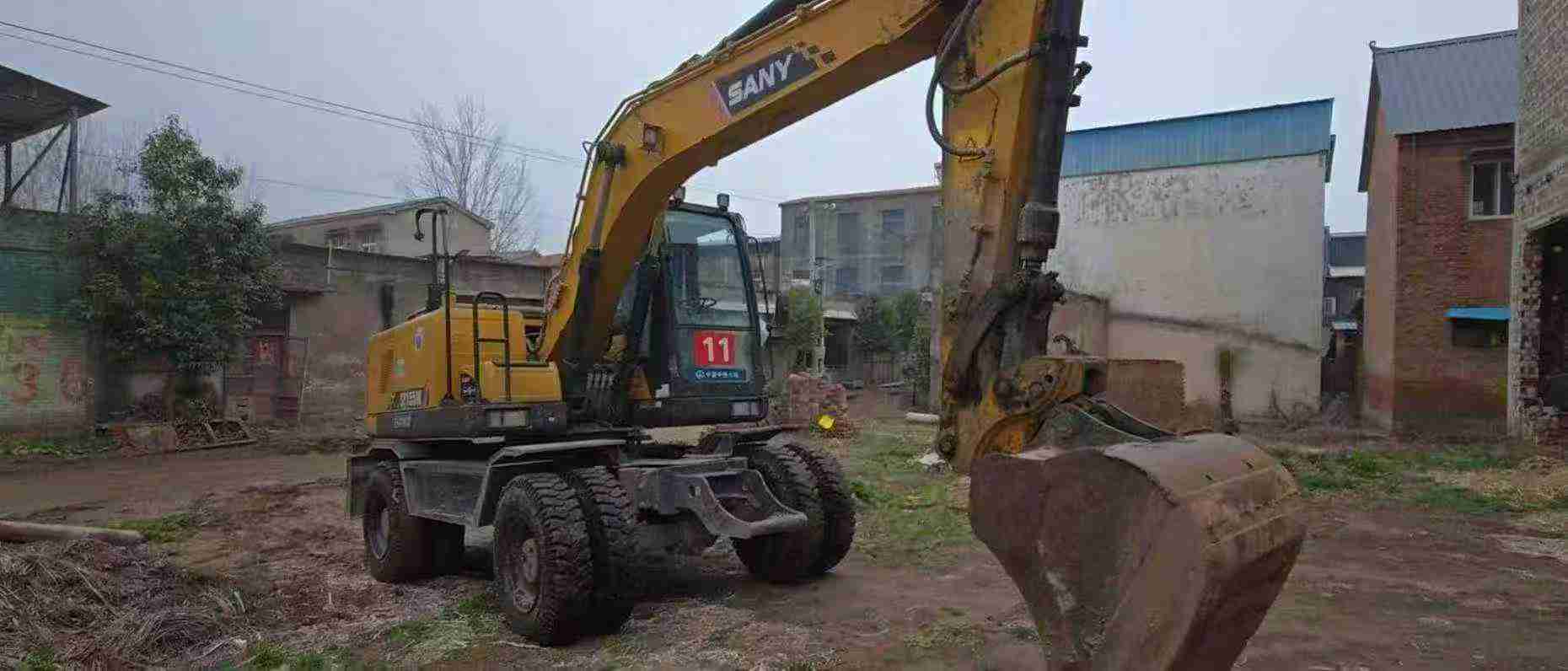 Used Sany SY155C Excavator 2021 Model / 3