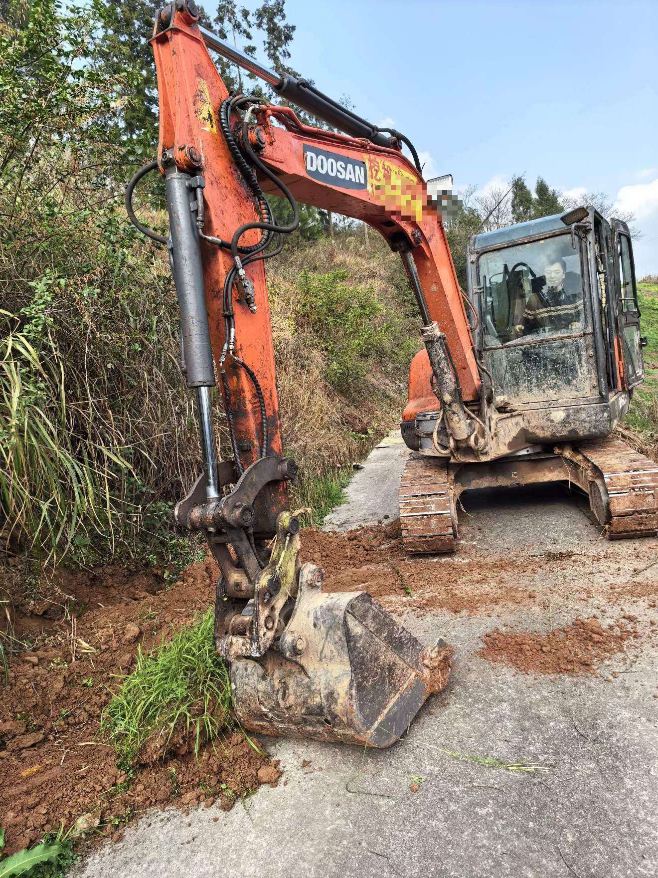 Used Doosan DH55 Excavator 2017 Model / 2
