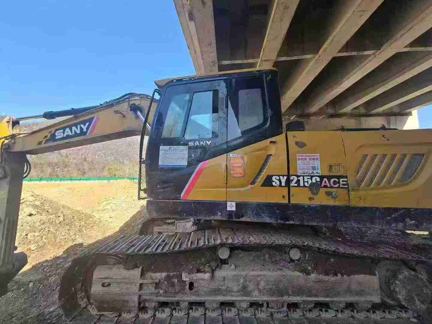 Used Sany SY215C Excavator 2020 Model / 4