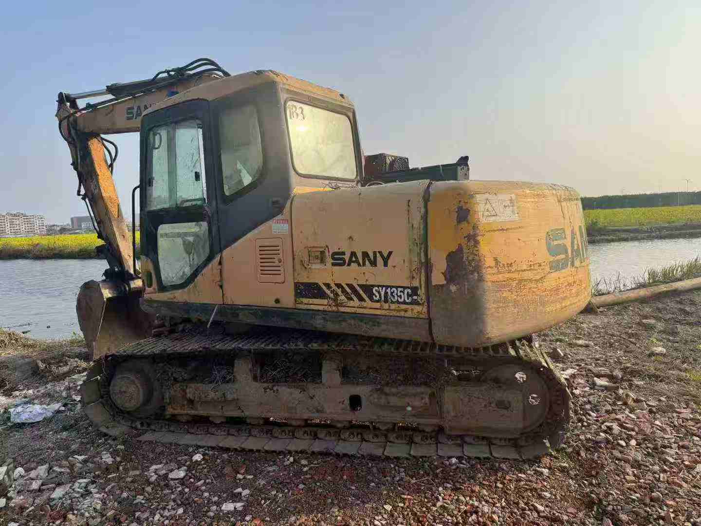 Used Sany SY135-8S Excavator 2016 Model / 2