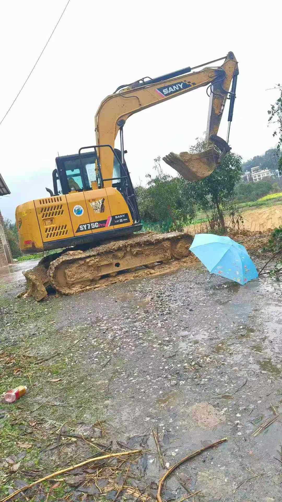 Used Sany SY75C-8 Excavator 2022 Model / 2