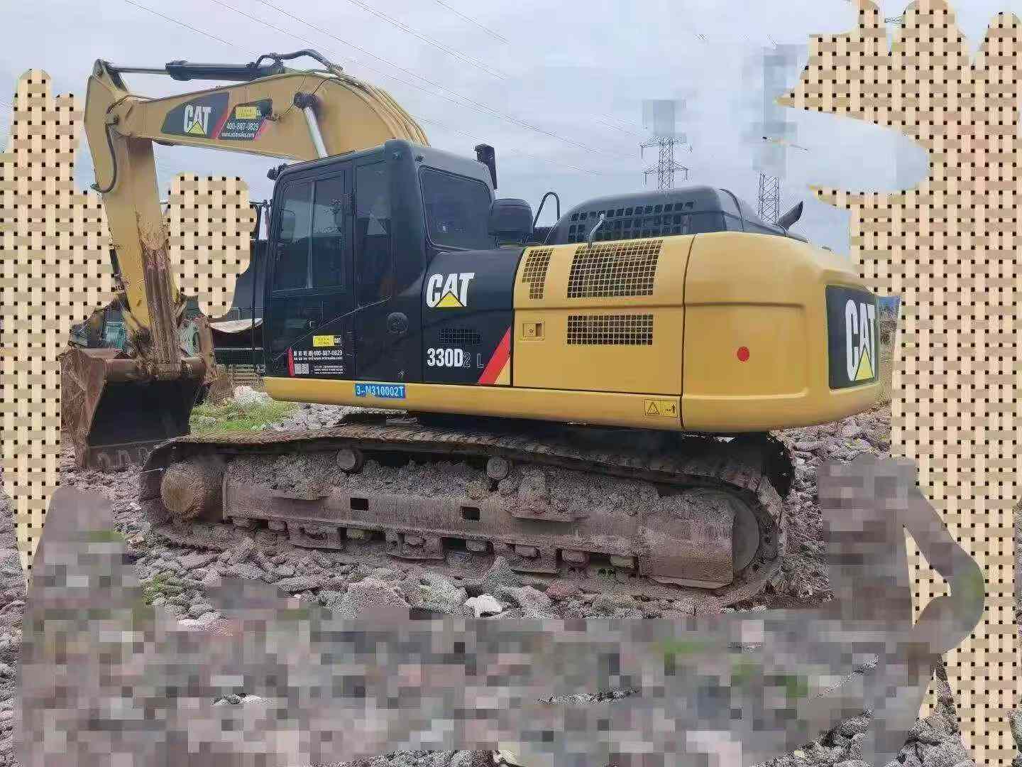 Used Caterpillar 330B Excavator 2016 Model / 4