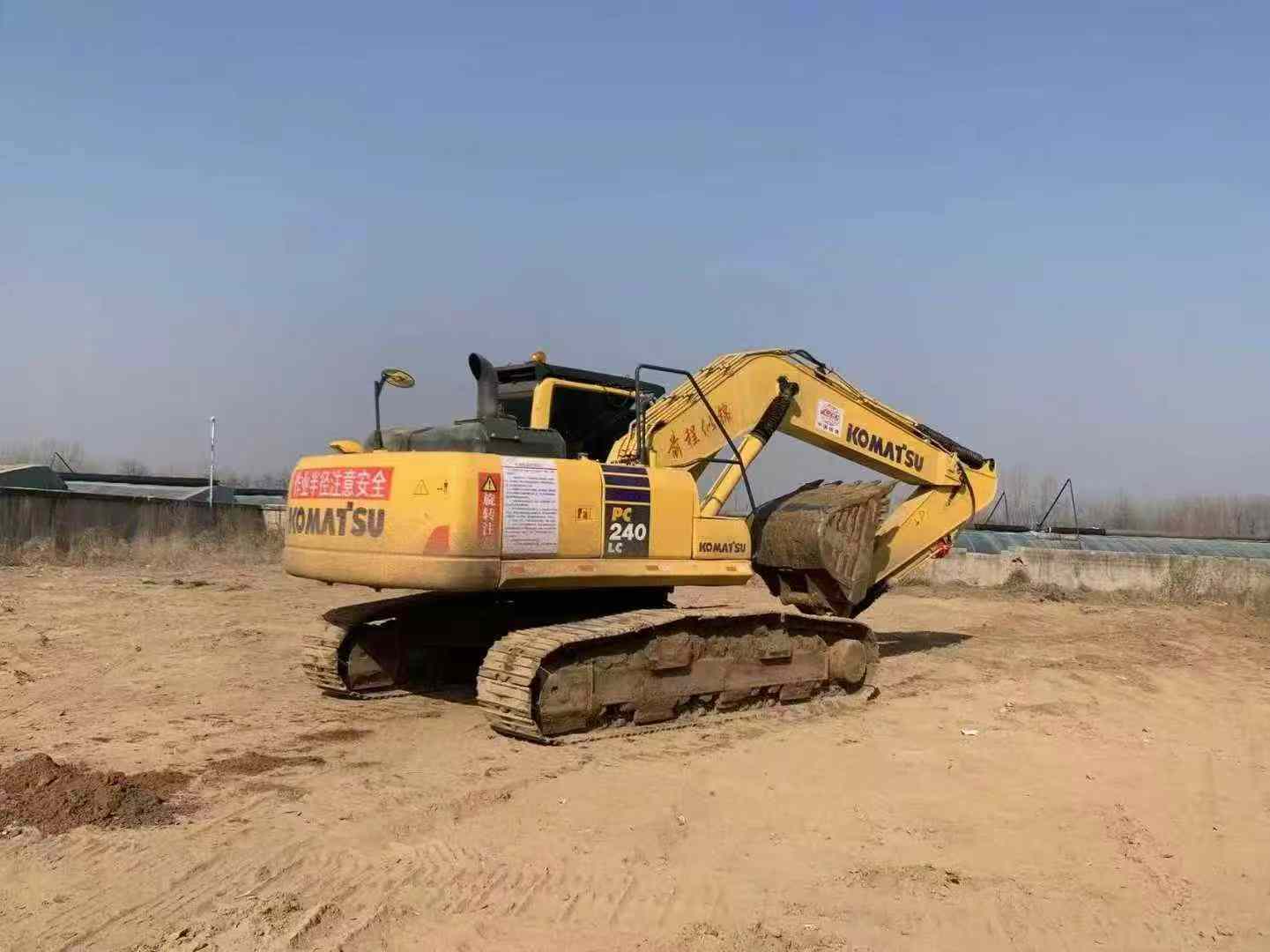 Used Komatsu PC240-6 Excavator 2016 Model / 3