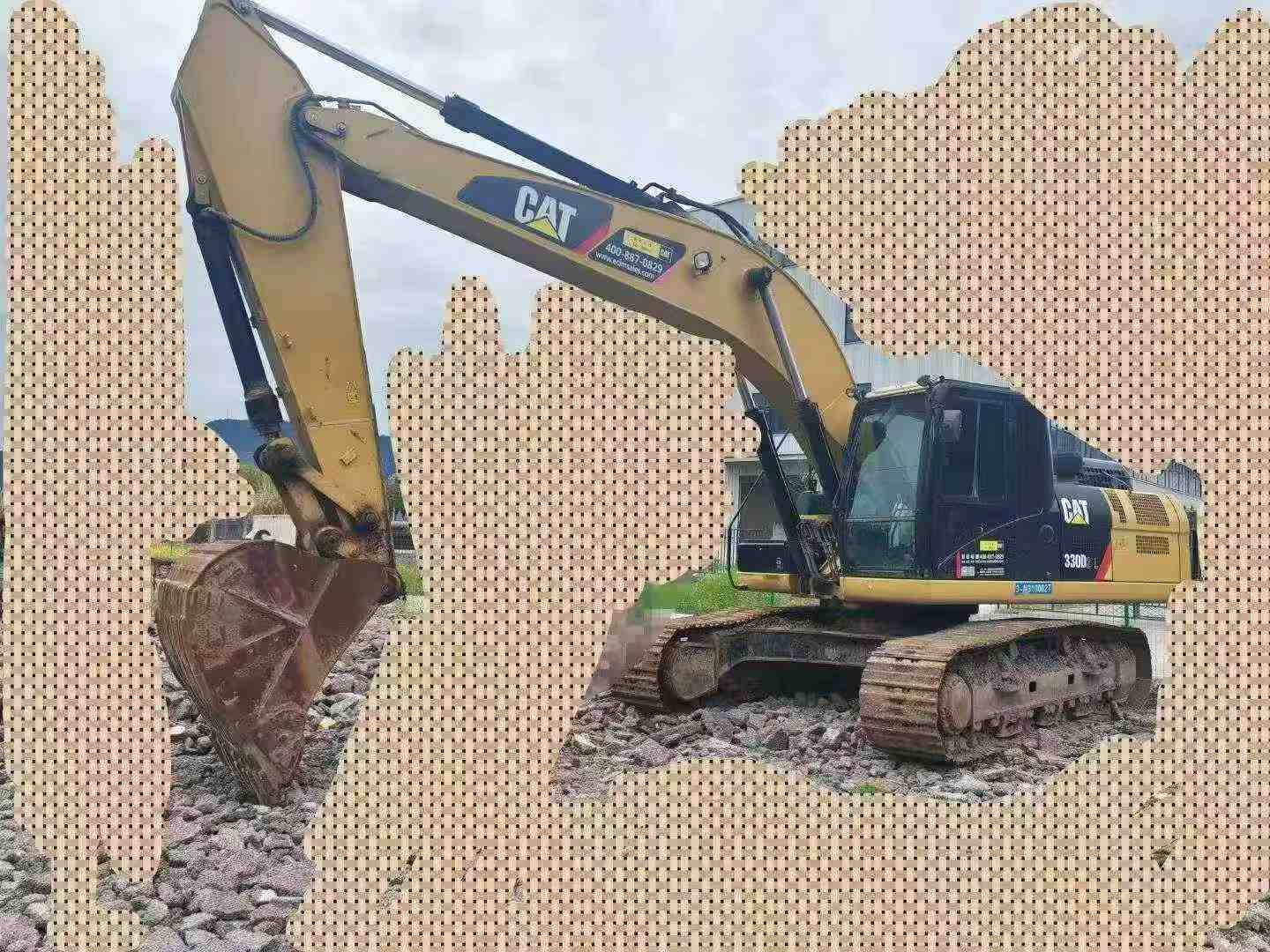 Used Caterpillar 330B Excavator 2016 Model / 5