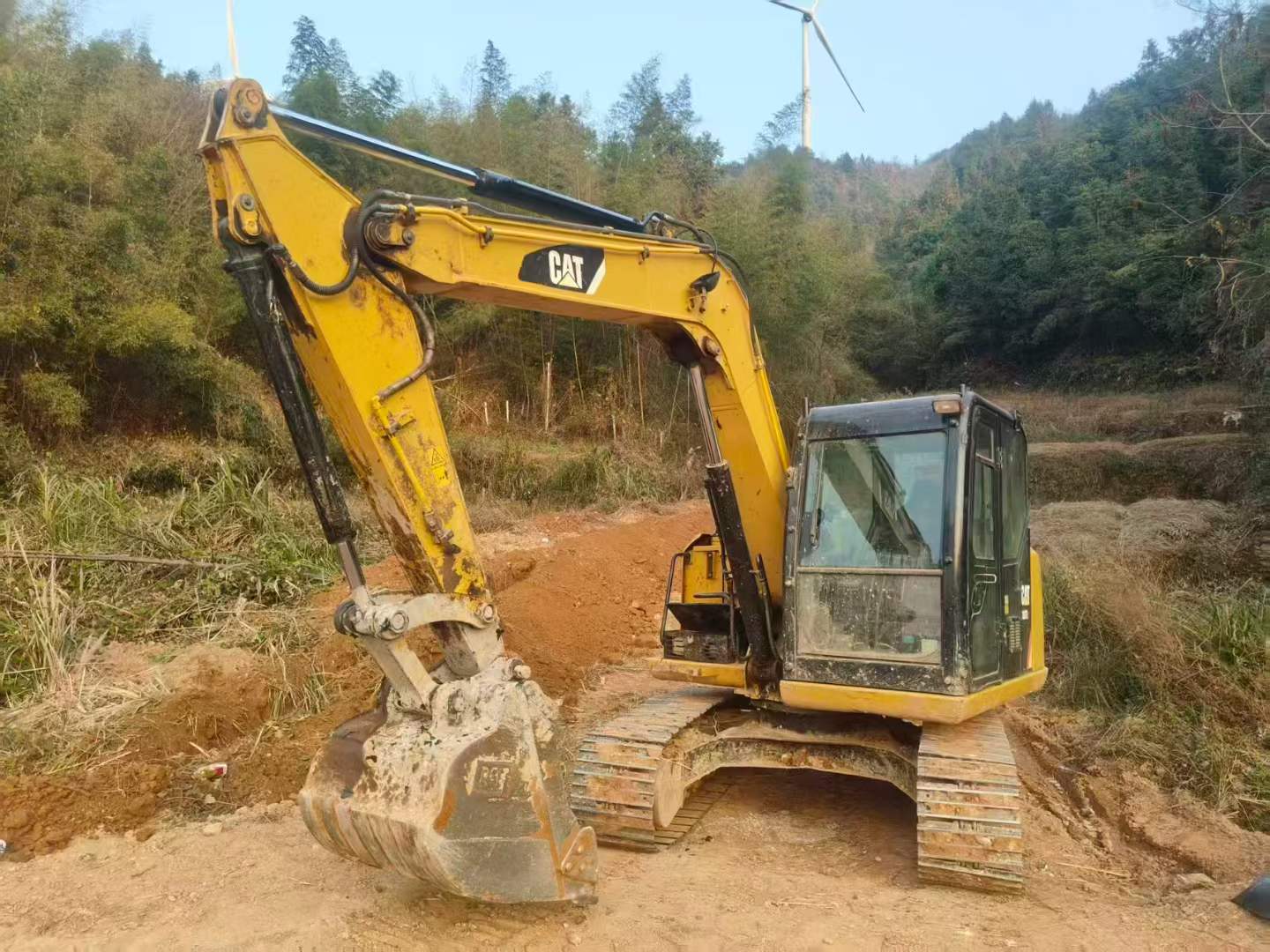 Used Caterpillar 307B Excavator 2017 Model / 3