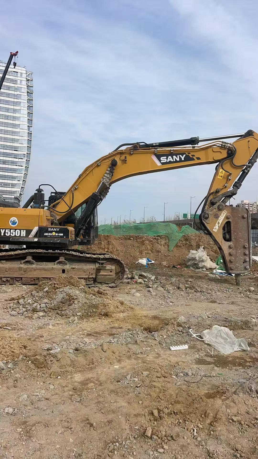 Used Sany SY550H Excavator 2019 Model / 3