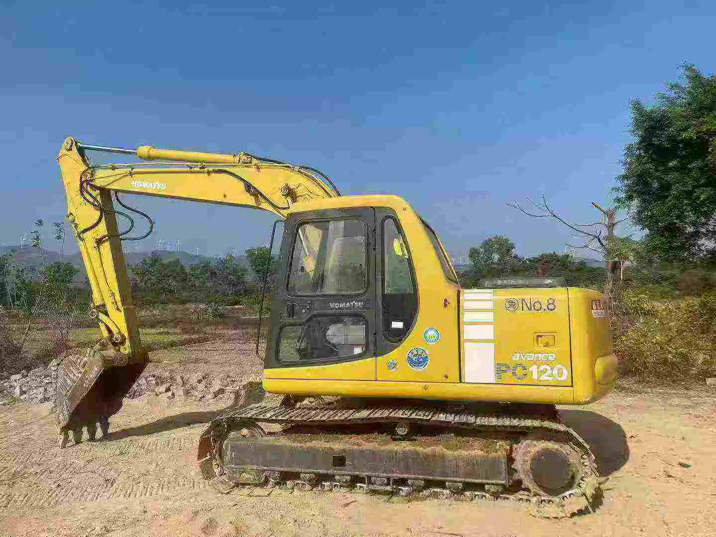 Used Komatsu PC120-6 Excavator 2016 Model / 3