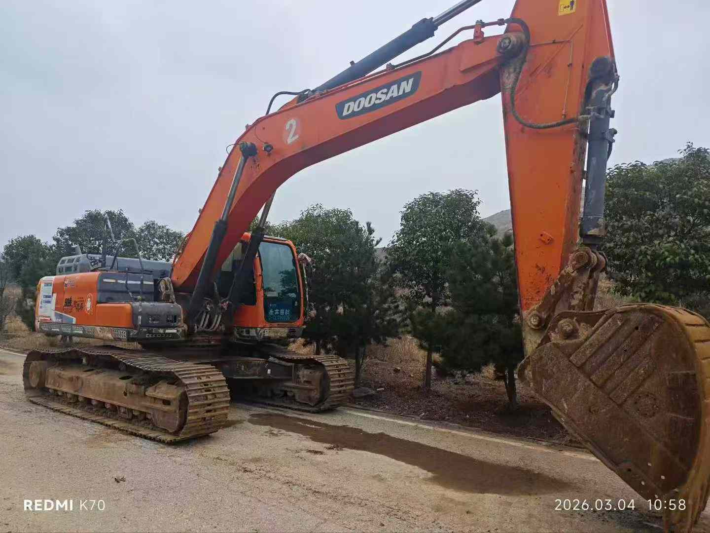 Used Doosan DH300-5 Excavator 2017 Model / 2