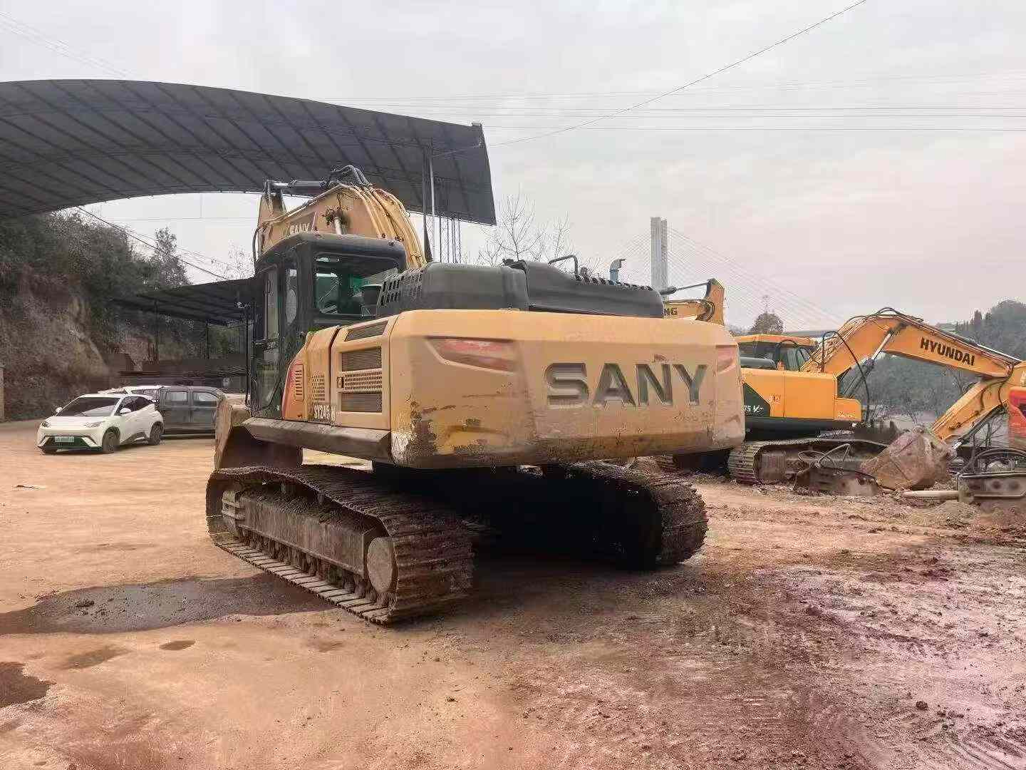 Used Sany SY245H Excavator 2018 Model / 4