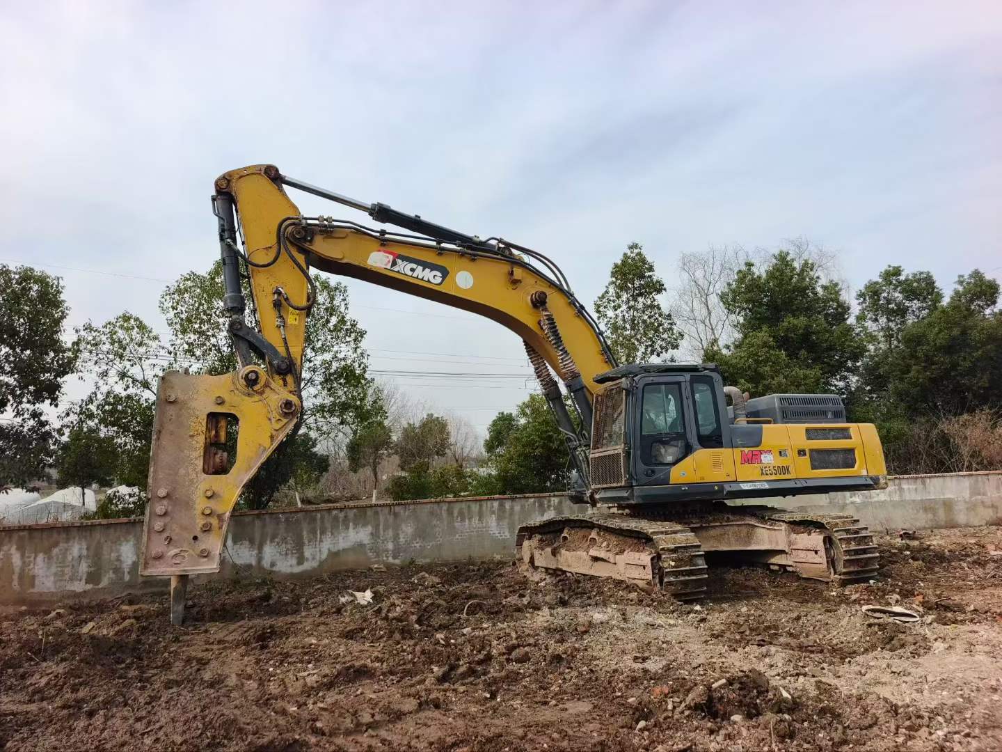 Used XCMG XE550DK Excavator 2021 Model / 5
