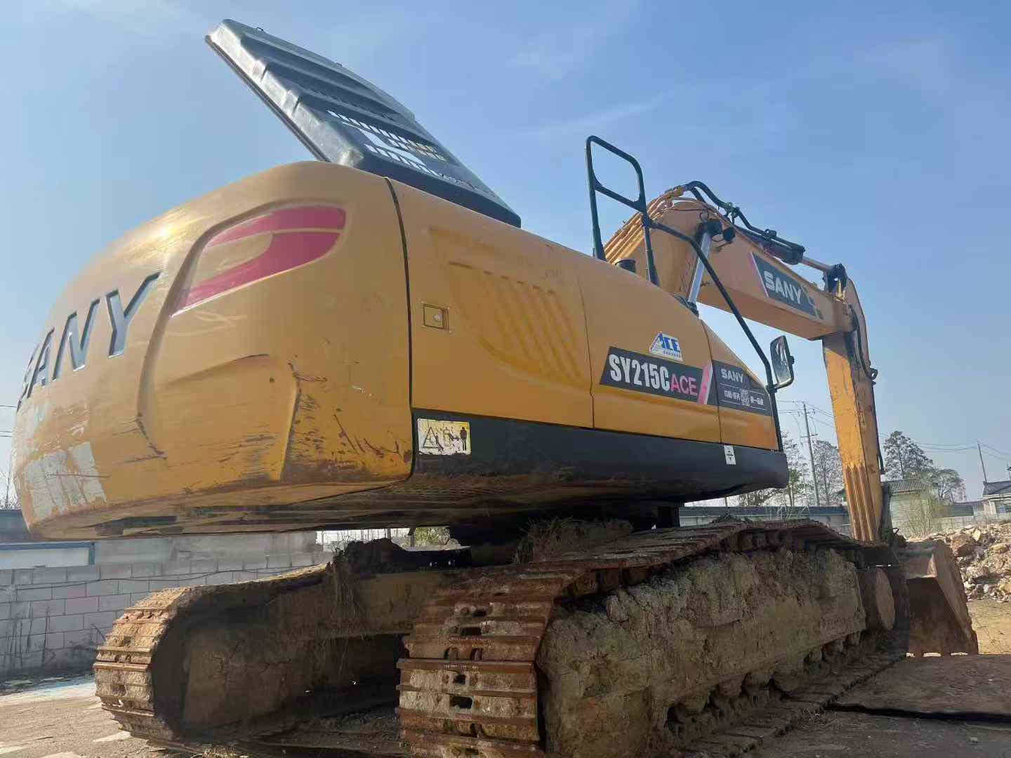 Used Sany SY215C Excavator 2021 Model / 7