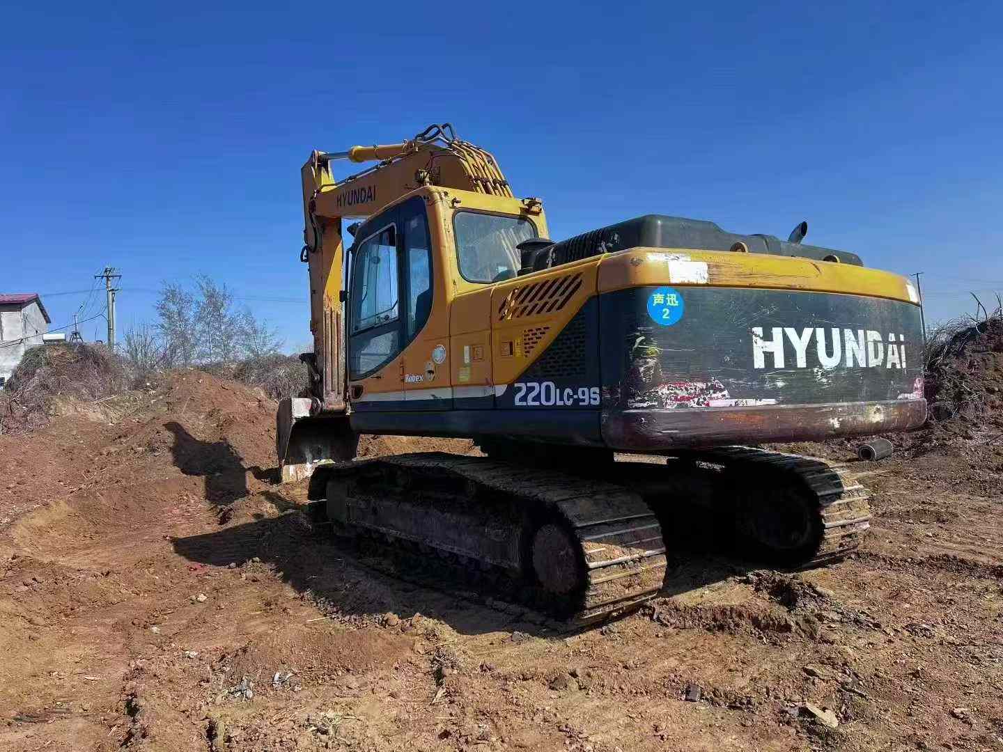 Used Hyundai R220-5 Excavator 2016 Model / 2
