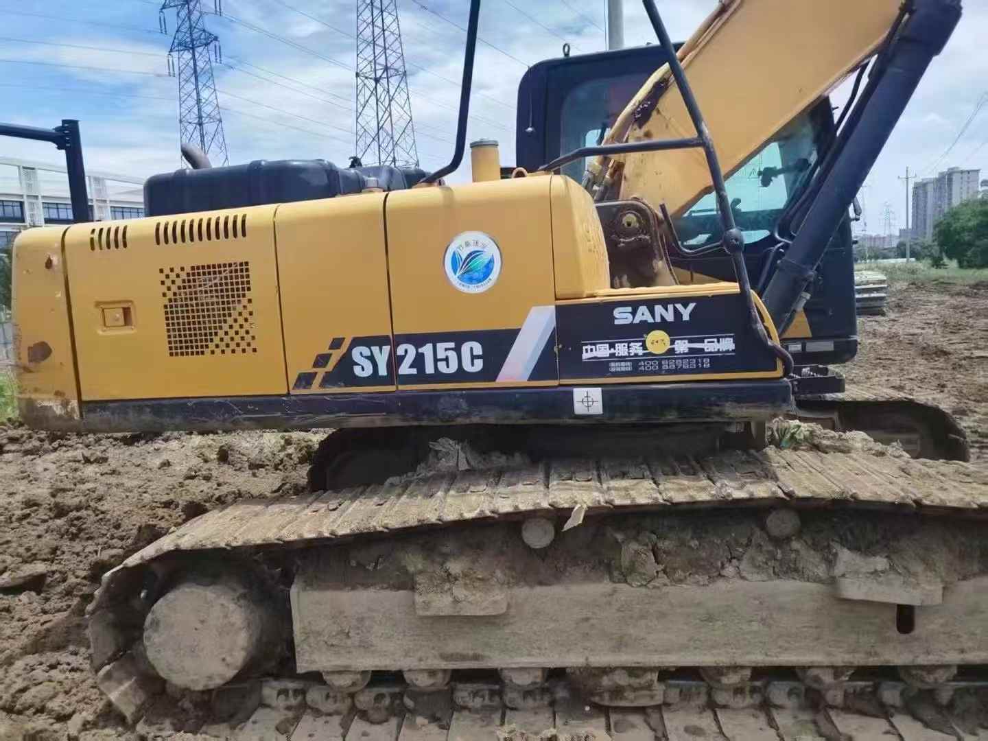 Used Sany SY215C Excavator 2019 Model / 2