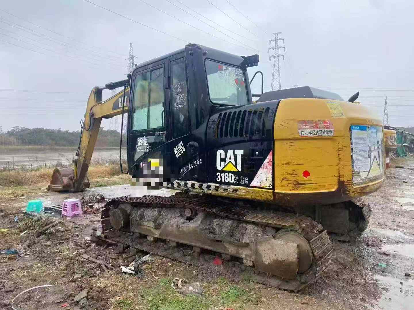 Used Caterpillar 313D Excavator 2017 Model / 3