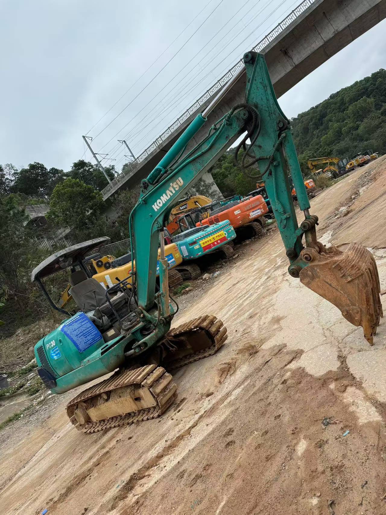 Used Komatsu PC30-7 Excavator 2016 Model / 9