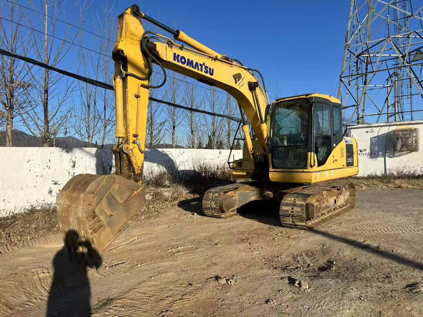 Used Komatsu PC110-7 Excavator 2010 Model / 4