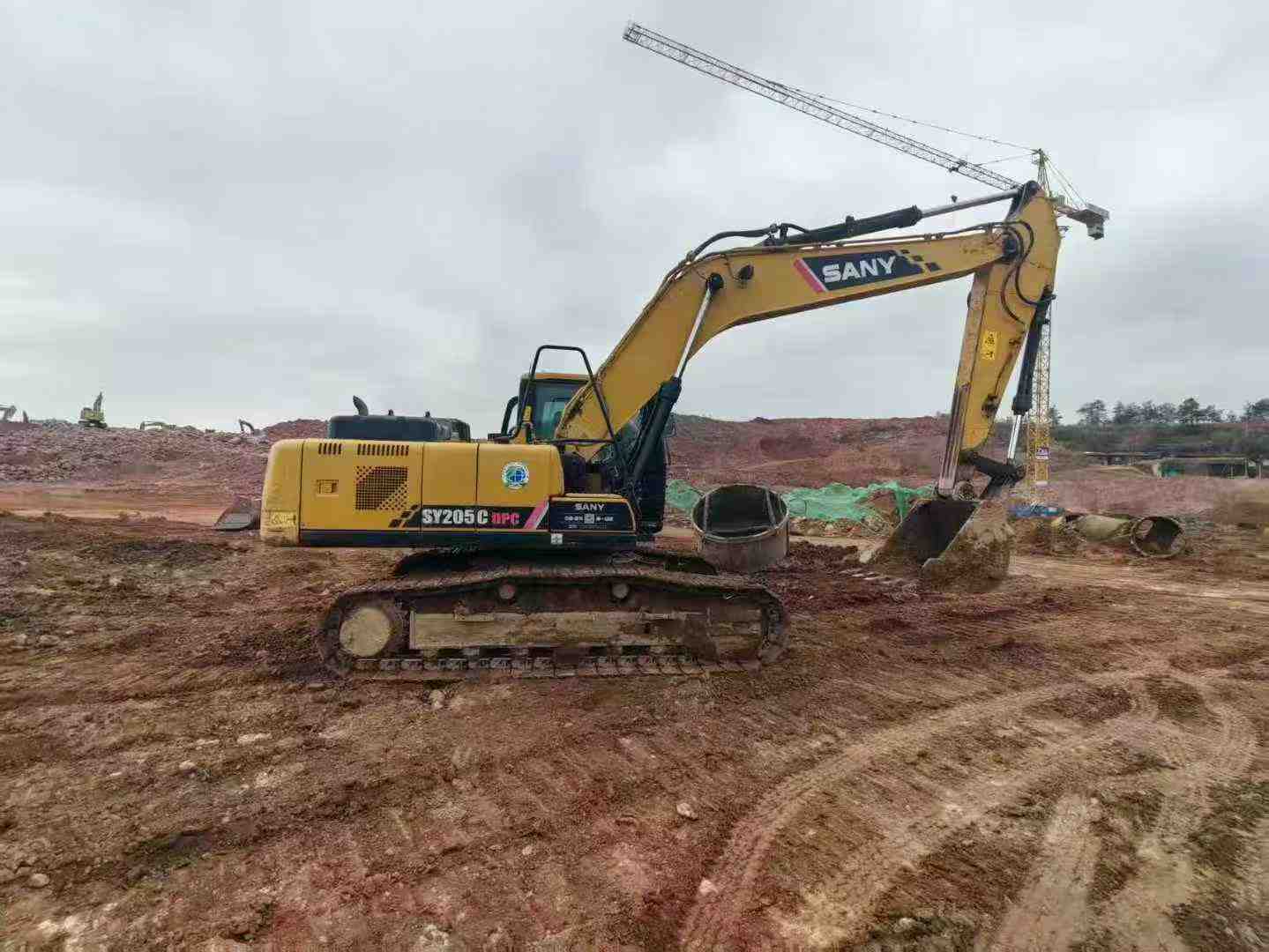 Used Sany SY205C Excavator 2021 Model / 5