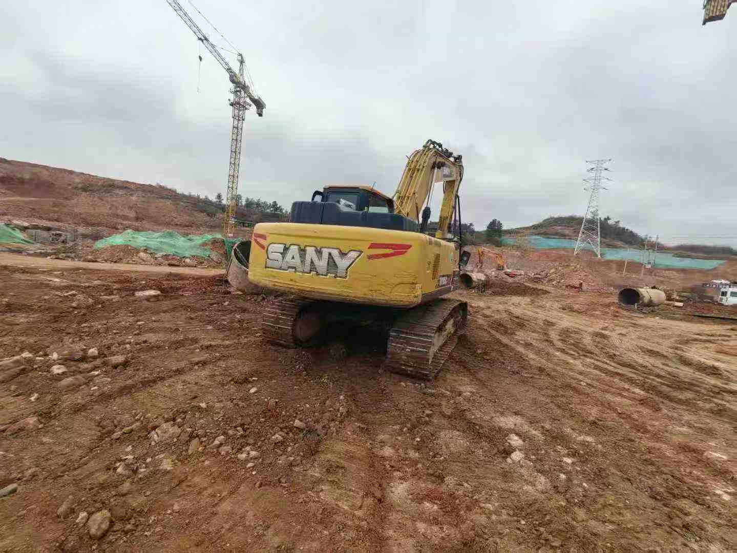 Used Sany SY205C Excavator 2021 Model / 4