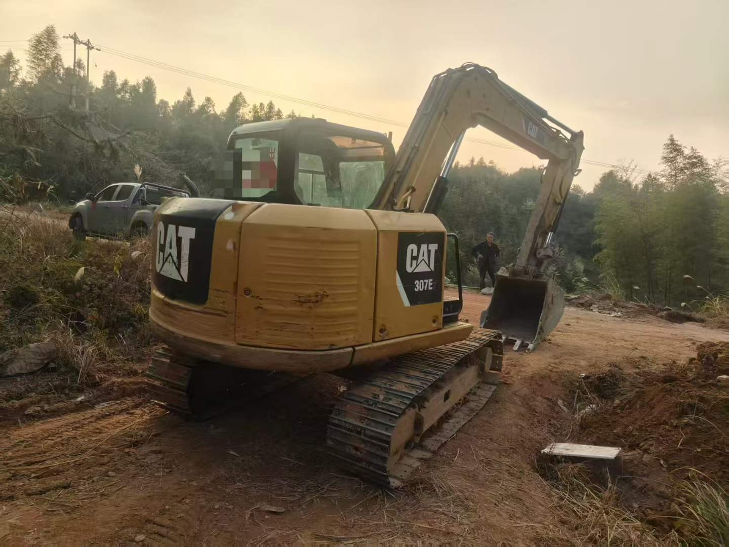 Used Caterpillar 307B Excavator 2017 Model / 6