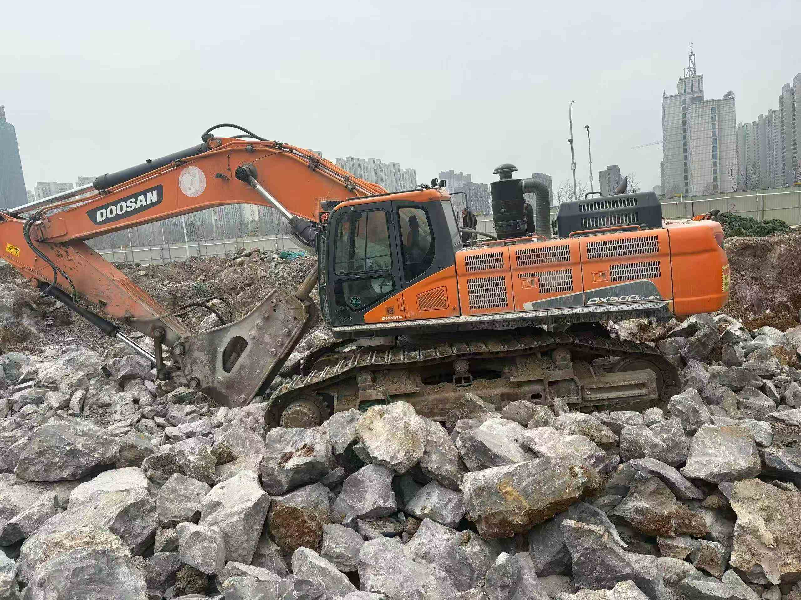 Buy Doosan DH500 Used Excavator / 1