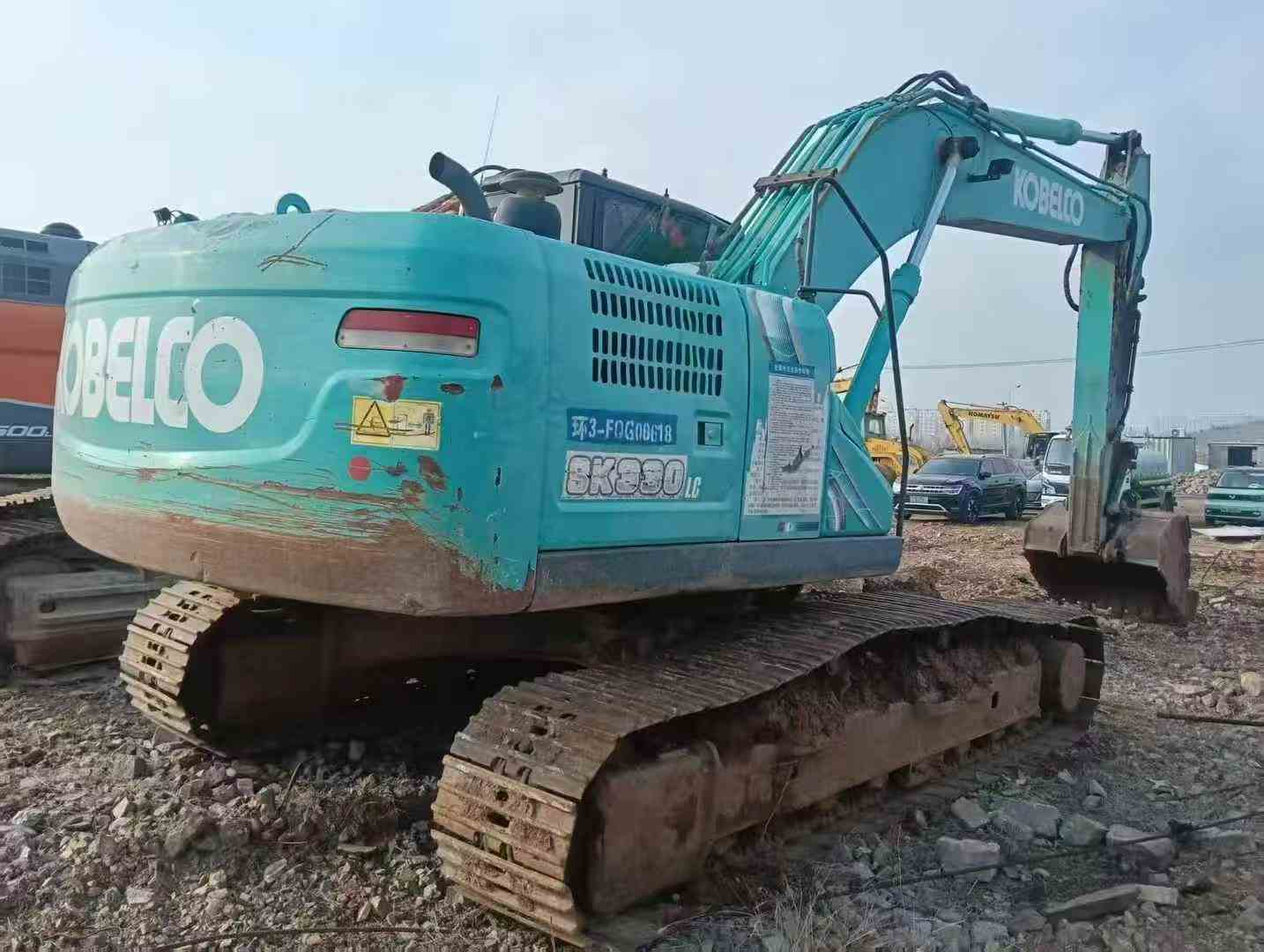 Used Kobelco SK210 Excavator 2017 Model / 2