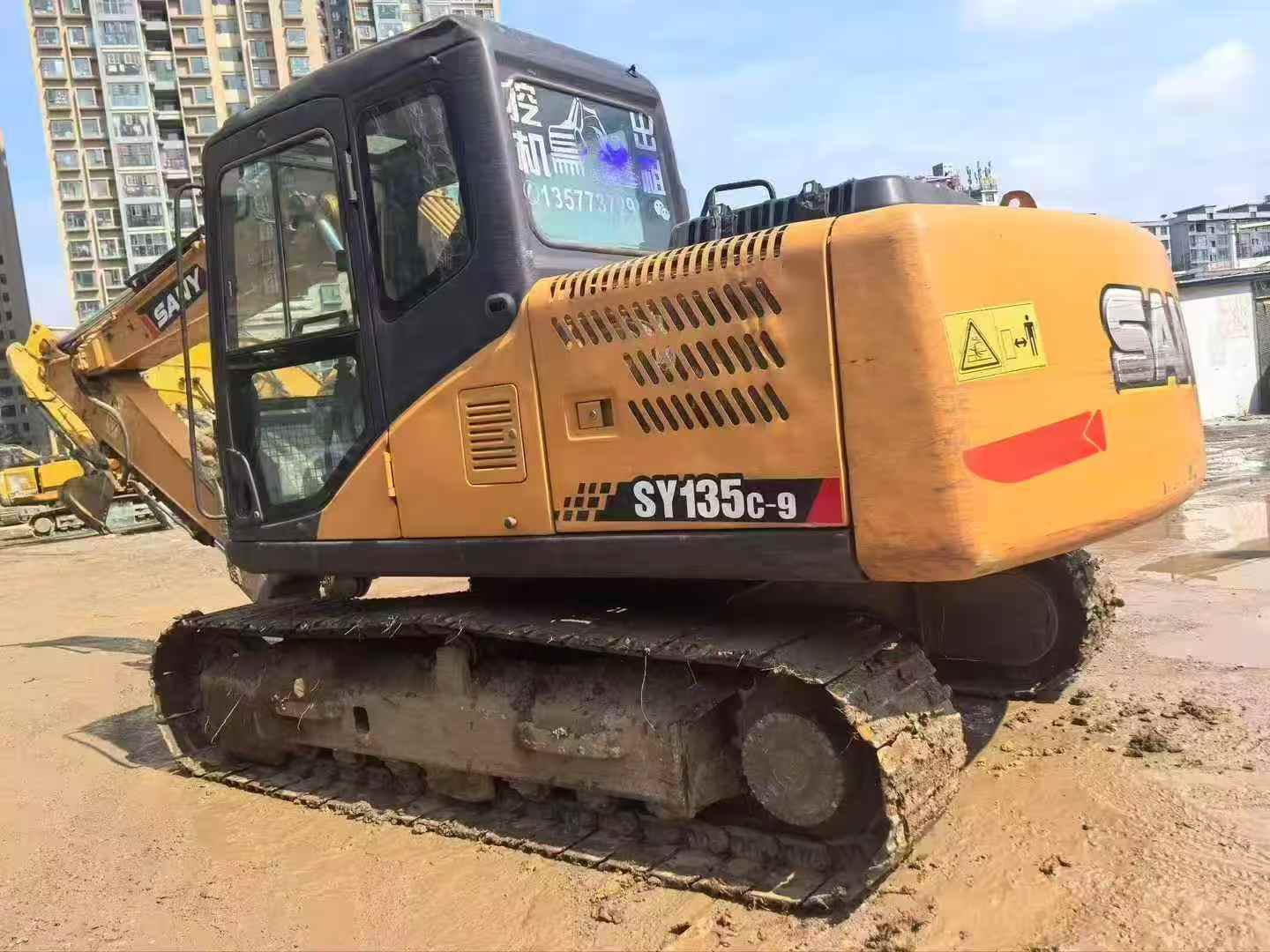 Buy Sany SY135-8S Used Excavator / 1